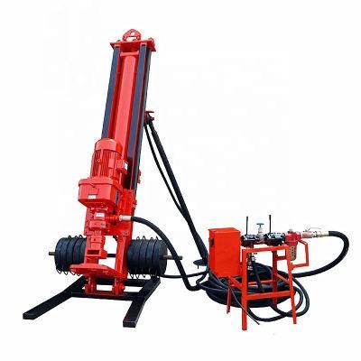 Hot Sale DTH Portable Mine Blasting Hard Rock Drilling Bore Hole Machine Zdd70