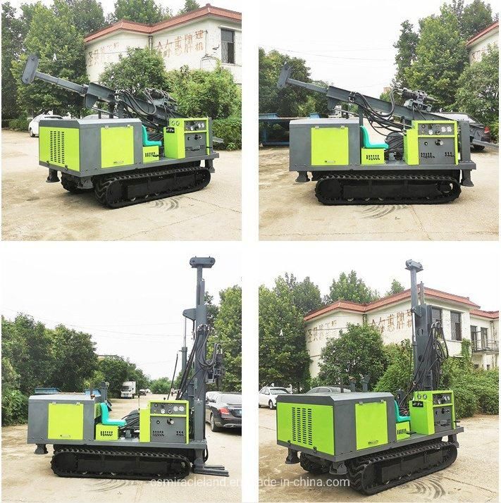 Crawler Full Hydraulic Rotary Head Geotechnical Samples Investigation Wireline Core Drilling Machine