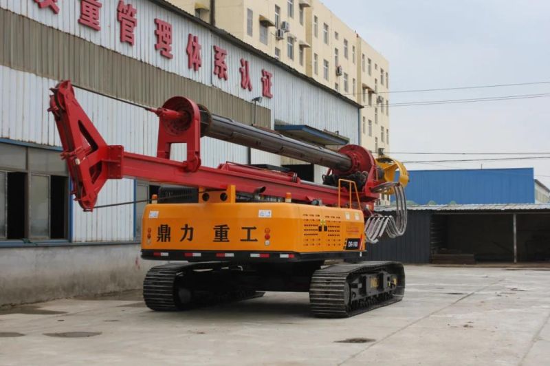 Dr-160 Hydraulic Pile Driver Machine Mini Pile Driving Rotary Drilling Rig