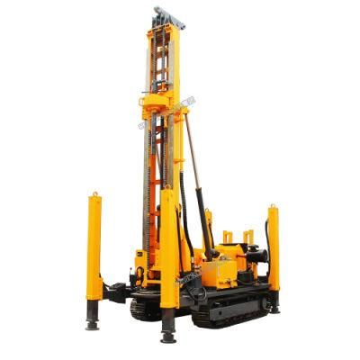 Air Compressor Crawler Hydraulic DTH Water Well Drilling Rig