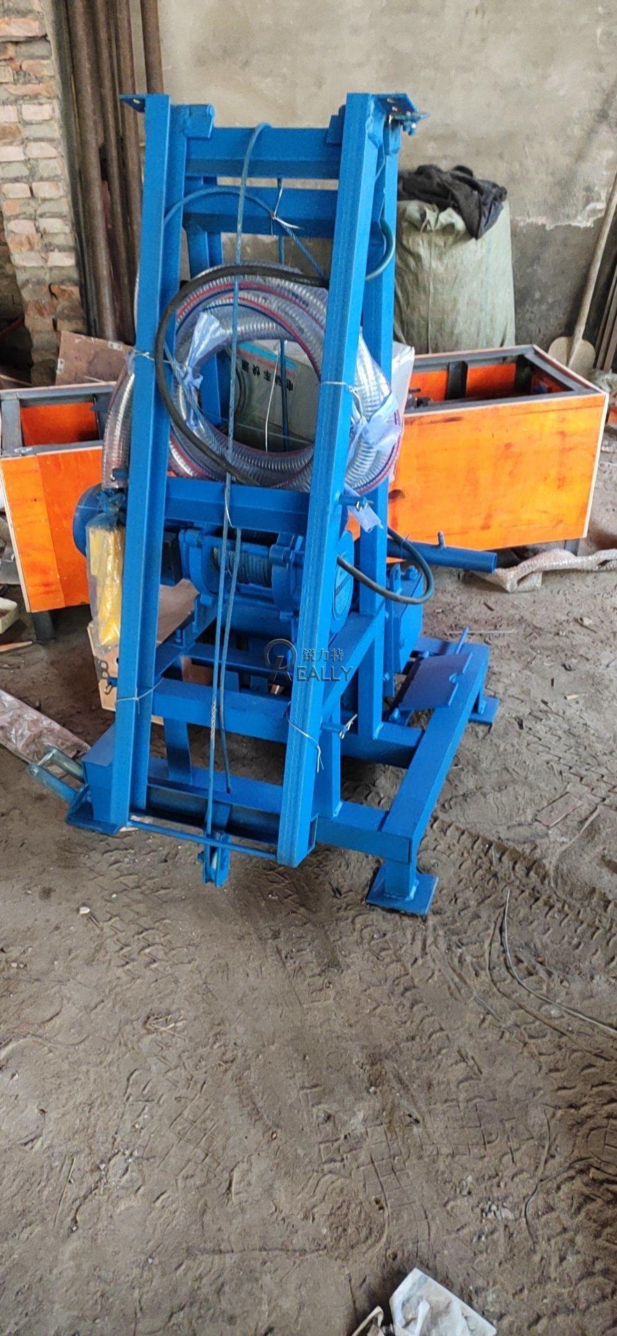 Foldable 1.5kw Electric Portable Water Well Drilling Machine Borehole Small Well Drilling Machine Price Mine Drilling Rig