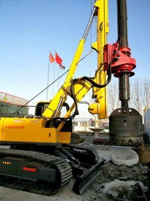 40m Rotary Table Pilling Excavator Mounted Drill Rig with Auger Digger