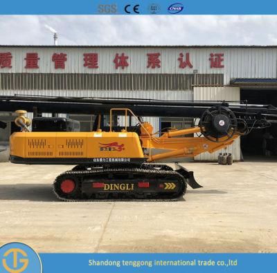 Crawler Type Small Hydraulic Small Drilling Rig with Cummins Engine