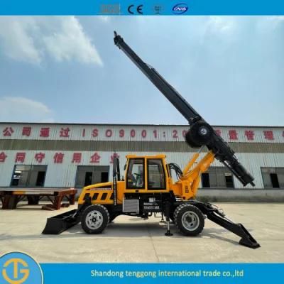 Hydraulic Piling Machine Deep Well Oil Crawler Surface Dl-180 Model Drilling Rig