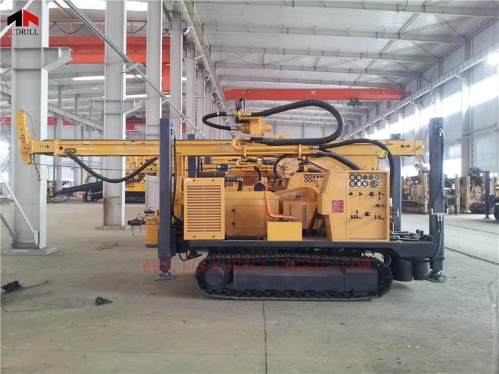 (CWD300) Hydraulic Crawler Mounted Water Well Drilling Machine for 300m
