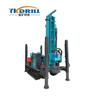 High Quality Hydraulic Crawler Type Borehole Water Well Drilling Machine Rig