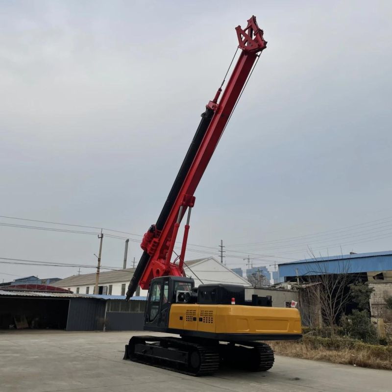 5-30m Depth Rotary Piling Rig Water Well Hydraulic Piling Rig Equipment