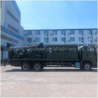 300m Borehole Drilling Equipment with Compressor