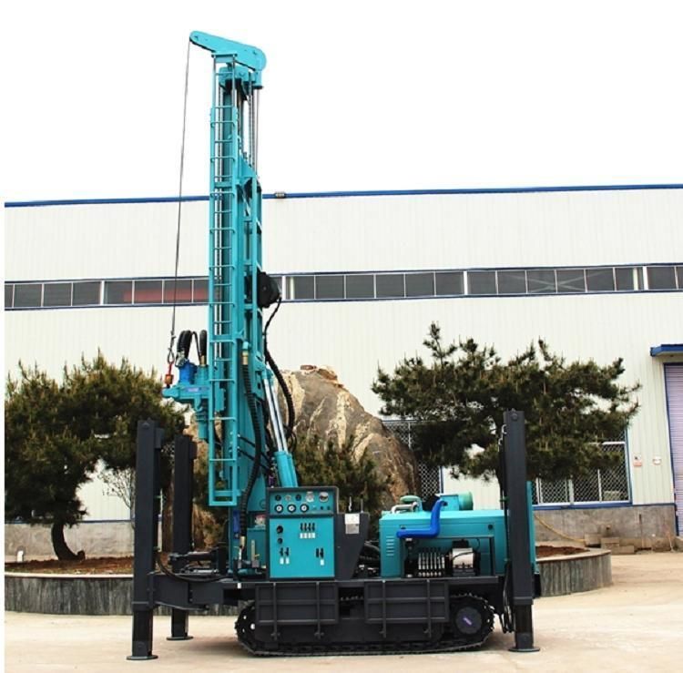 Fy180 Crawler Pneumatic 180m Water Well Drilling Rig