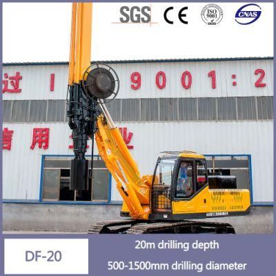 The Hole Gold Pile Foundation Machine Df-20 for Sale