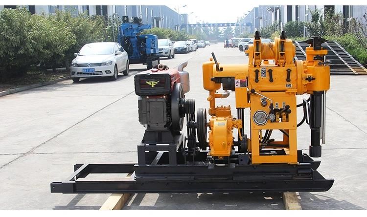 160m Portable Water Drilling Rig with Slide Rail