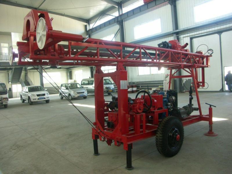 80m Depth Portable Cheap Small Water Well Drilling Rig