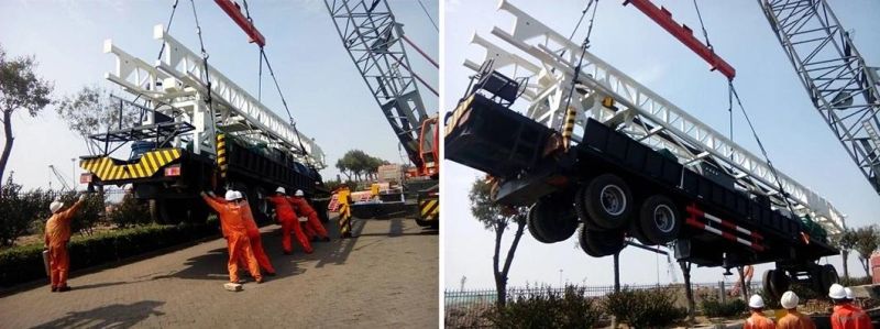 Professional Supply Hfc600 600 Meters Depth Truck-Mounted Water Well Drilling Rig