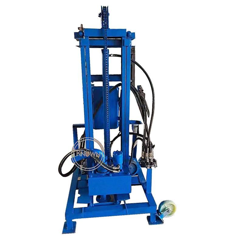 100m Deep Water Well Drilling Machine Hydraulic Mine Drilling Rig Drilling Mining Machine for Wells