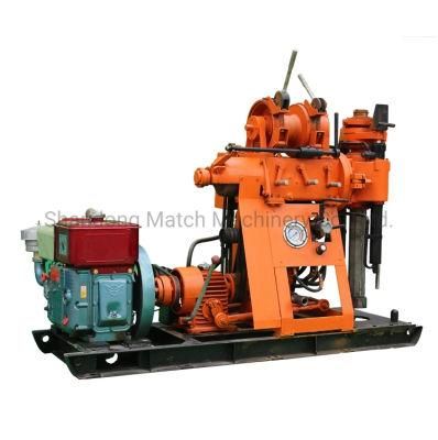 200m Depth Diesel Hydraulic Tractor Mounted Mini Portable Water Well Drilling Rig for Sale