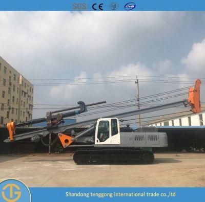 Yahe Portable Hydraulic Continuous Flight Augering Cfa Drilling Rig