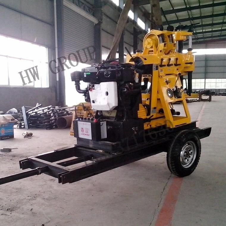 200m Portable Tractor Drilling Rig for Water Well