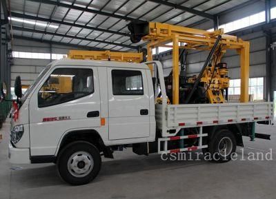 Hydraulic Truck Mounted Mobile Water Well Drilling Rig (YZJ-200)
