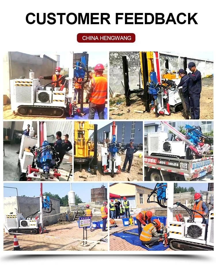 Crawler Hydraulic Core Sampling Drilling Rig Environmental Pollution Detection Rig Price