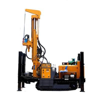Hxy-130 Bore Pile Machine Small Water Well Rotary Table Borehole Crawler Mounted Drilling Rig Machine Water Well Drilling Rig