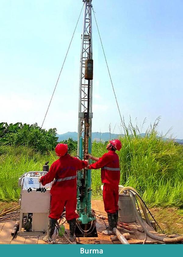 Hfp200 Hydraulically Geological Prospecting Core Drilling Rig