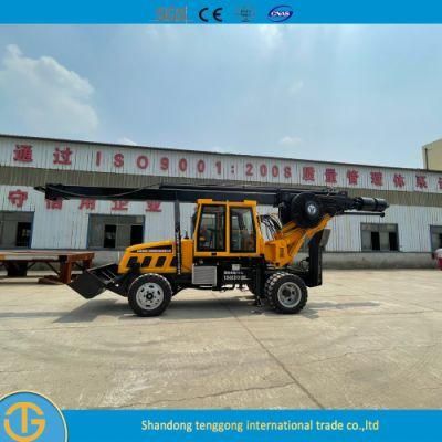 Hydraulic Drop Hammer Deep Well Oil Crawler Surface Piling Rig for Sale Dl-180 Model