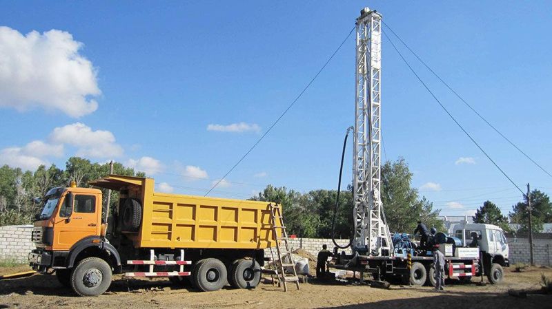 Hfc600 Hydraulic Truck Mounted 600m Depth Borehole Water Well Drilling Machine