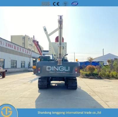 5-10m Rotary Drilling Rig Machine Dr-100 Mini Piling Rig for Sale
