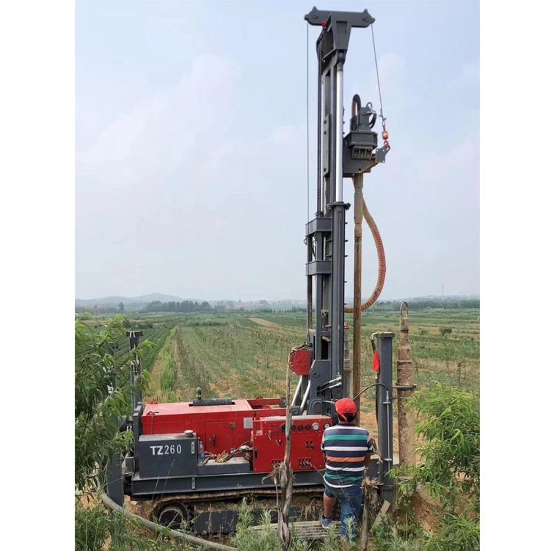 Full Hydraulic Truck Mounted 350m Water Well Drilling Rig