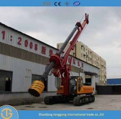 Shandong Yahe Construction Crawler Hydraulic Borehole Rotary Drilling Rig