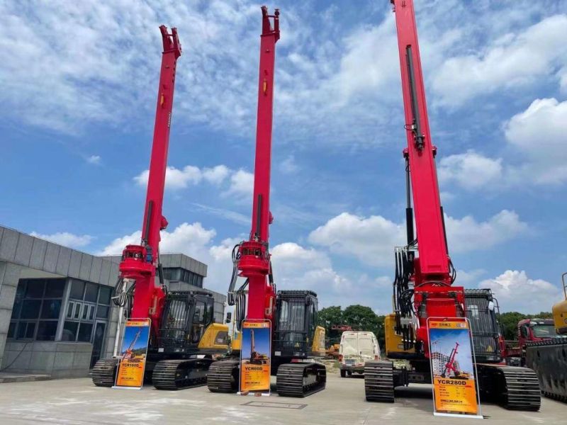 35 Kn. M Output Torque Ycr35 Small Rotary Drilling Rig