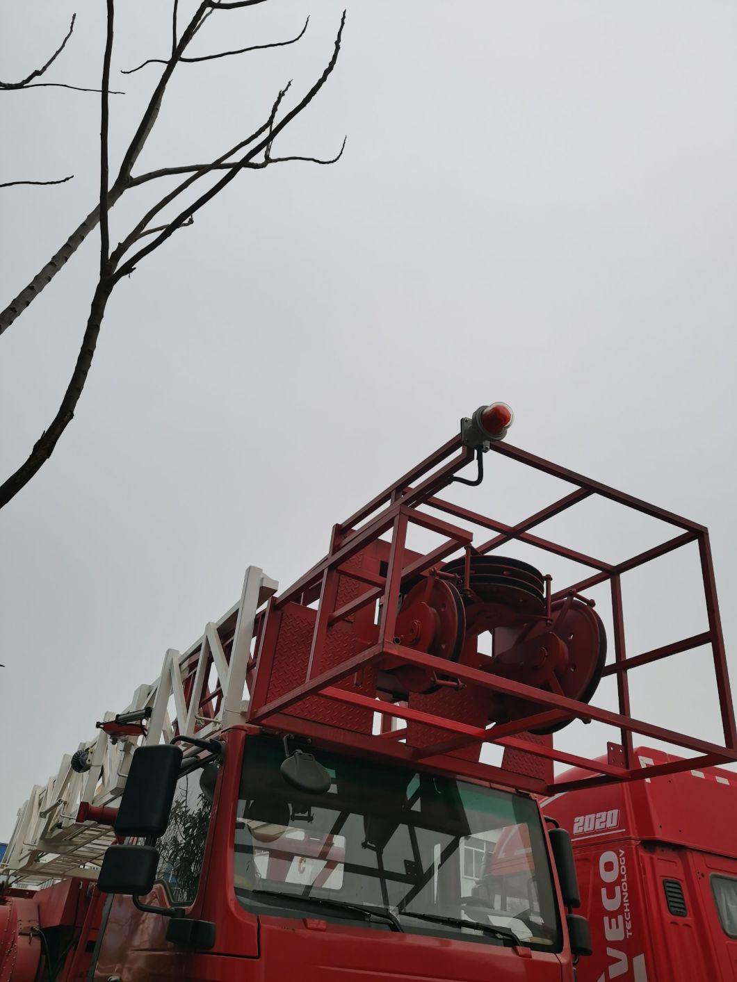 Sell off! Big Discount! Xj250/50t/70t Single Drum Drawworks Workover Rig Truck Mounted Light Drilling Rig API