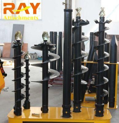 Hot Sale Hydraulic Earth Auger Drilling Machine Auger Drill for Excavator Wheel Loader