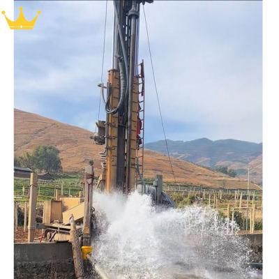 600 Meters Crawler Mounted Water Well Drilling Rig Machine Italy
