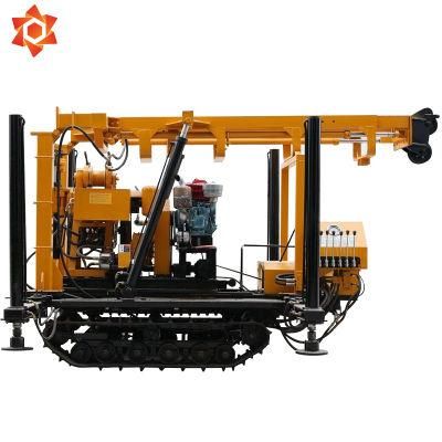 Ycs-200c 200m Deep Portable Hydraulic Rotary Small Crawler Rock Bore Water Well Drilling Machine