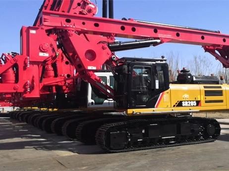 Construction Machinery Sr155-C10 Drill Machine 90m Depth Rotary Drilling Rig with Hammer