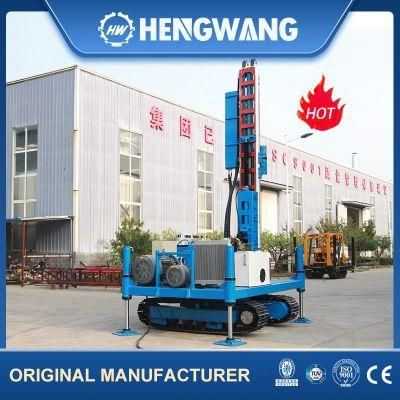 170m Depth Crawler Mounted Anchor Drilling Rig