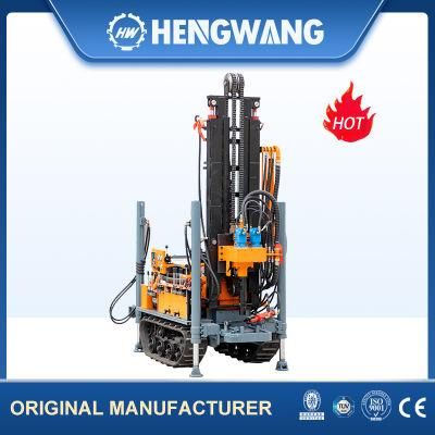 Small Track Hard Rock Water Well Drilling Rig