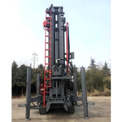 Crawler 350m Hydraulic Water Well Drilling Rig