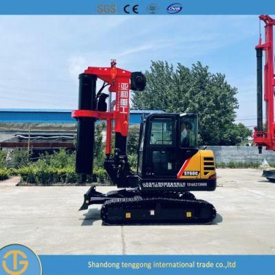 Micro Hydraulic Bore Pile Drilling Rig, Piling Machine for Foundation