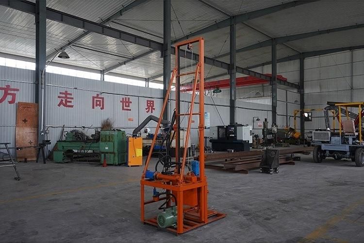 Small Folded Water Well Drilling Rig Bore Well Drilling Machine Price