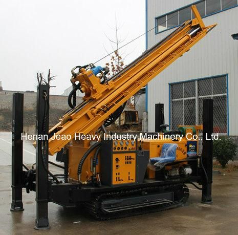 180m Depth Pneumatic Crawler Mounted Rock Water Well Drilling Rig