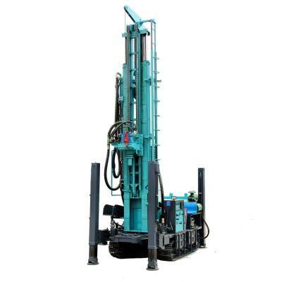 300m Depth New Design Hydraulic Double Motor Water Well Drilling Rig for Sale