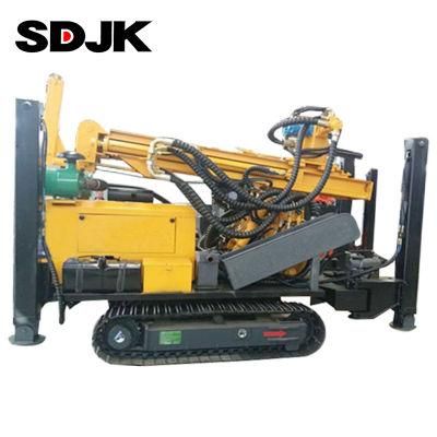 Steel Crawler Mounted 300m Portable Water Well Drilling Rigs