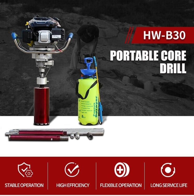 Portable Core Sample Drilling Hydraulic Geological Drilling Rig