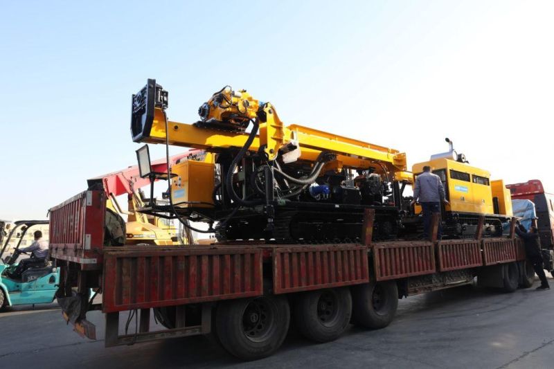 1000m Geothermal Crawler for Sale Philippines Borehole Machine Hydraulic Diamond Core Drilling Rig