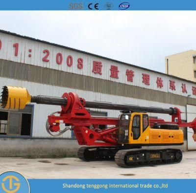 Auger Bore Pile Foundation Rotary Borehole Drilling Machine Rig Dr-160