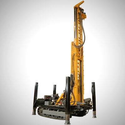 Easy Operation Crawler Hydraulic Rotary Water Well Drilling Rig Machine