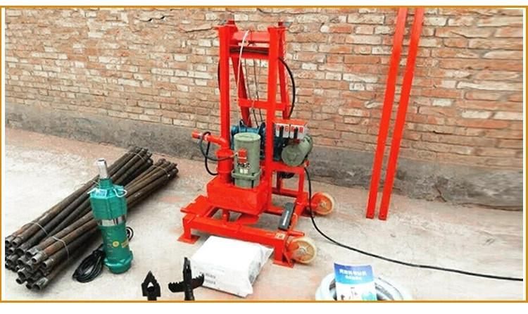 Portable Diesel Rock Drill Machine Water Well Drilling Rig