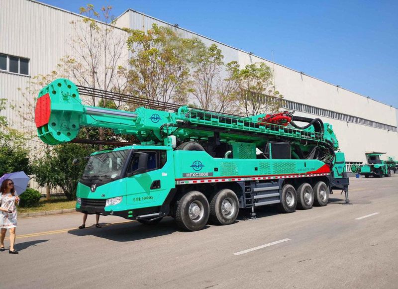 Rotary Geotechnical Truck Mounted Water Well Drill Rig with Quality Assurance